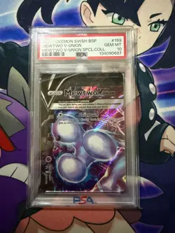 2021 Pokemon Special Collection MEWTWO V-UNION SWSH159 PSA 10 GEM MINT - Image 1