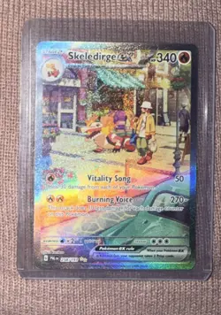 Pokemon Skeledirge EX 258/193 Paldea Evolved Special Illustration - Image 1