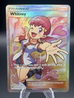 Whitney (Full Art) 214/214 Sm-Lost Thunder Holo Pokemon TCG - Image 1