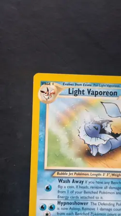 Pokemon TCG Vaporeon 52/105 Neo Destiny Non-Holo P/HP - CHECK PHOTOS - Image 5