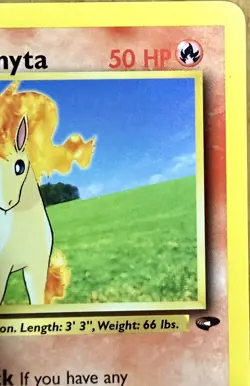 Blaine's Ponyta 64/132 Gym Challenge Set 1st Edition 2000 Vintage Pokemon TCG - Image 5
