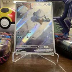 Pokemon Snover 140/132 Me01 Mega Evolution Illustration Rare Holo 2025 Near Mint - Image 1