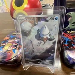 Pokemon Snover 140/132 Me01 Mega Evolution Illustration Rare Holo 2025 Near Mint - Image 4