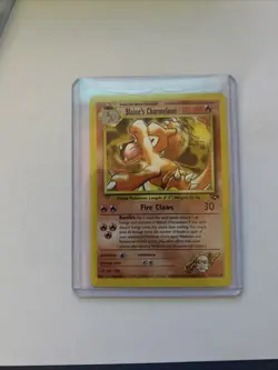 Pokemon TCG Blaine's Charmeleon Gym Challenge 31/132 Unlimited Uncommon LP - Image 1