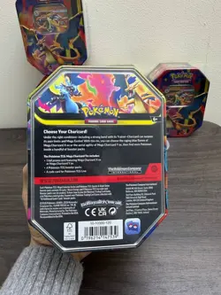 LOT OF 5 - Pokemon TCG Mega Charizard Y Ex Tin Sealed New - Image 3