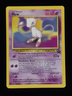 Mew (8) 08/53 Pokemon WoTC Promo 🔥🔥🔥 - Image 1