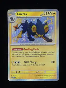 Luxray 137/091 Pokemon SV: Paldean Fates 🔥🔥🔥 - Image 1