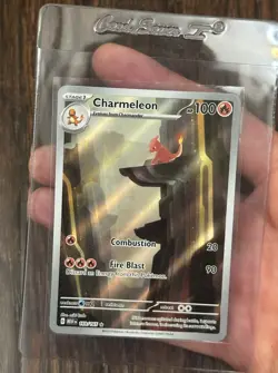 Pokemon TCG Charmeleon Scarlet Violet 151 Illustration Rare English 169/165 - Image 1