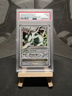 Pokemon 2009 Diamond & Pearl Arceus Lv.X Holo Black Star Promo #DP56 PSA 7 - Image 1