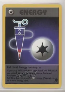 Full Heal Energy Pokemon Team Rocket #81 2000 - Image 1