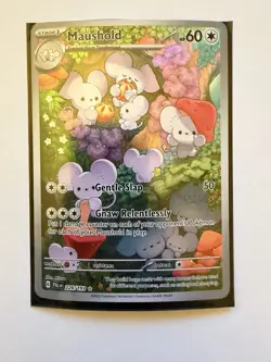 Pokemon Maushold Paldea Evolved 226/193 Illustration Rare Holo 60 HP - Image 1