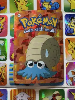 Pokemon 151 Vintage Pocket Monsters Vending HOLO Prism Sticker 2000 Nintendo - Image 2