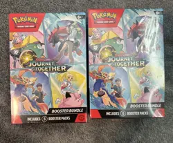 Pokemon TCG 2 Scarlet & Violet Journey Together Booster Bundles, Factory Sealed - Image 1