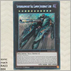 Superdreadnought Rail Cannon Juggernaut Liebe - RA03-EN041 - 1st Edition Yugioh - Image 1