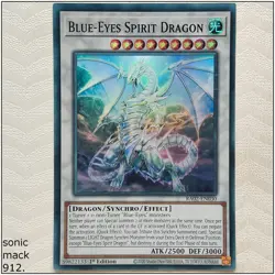 Blue-Eyes Spirit Dragon - RA02-EN030 - 1st Edition Yugioh - Image 1
