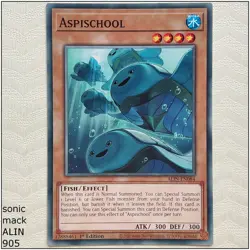Aspischool - ALIN-EN084 - Common 1st Edition Yugioh - Image 1
