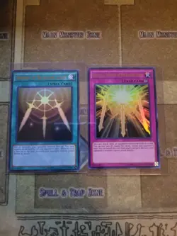 YUGIOH SWORDS OF REVEALING LIGHT YGLD + SPIRITUAL SWORDS OF REVEALING LIGHT MVP1 - Image 1
