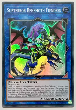 CIBR-EN098 Subterror Behemoth Fiendess - Super Rare Unlimited Near Mint - Image 1