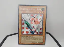 INJECTION FAIRY LILY YU-GI-OH! LOD-100 1996 ENGLISH 1ST ED. Halo/Sparkle affect. - Image 5
