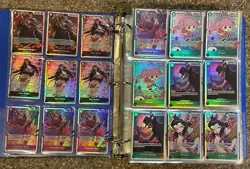 Collection Lot of One Piece SR Foil Cards & Don Cards Law Monkey Carrot - Image 2
