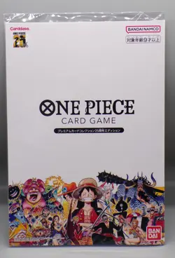 Japanese ONE PIECE tcg 25th ANNIVERSARY Premium Card JAPAN Sealed UNOPENED Luffy - Image 1
