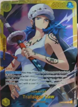 Trafalgar Law EB03-062 Extra Booster: One Piece Heroines Edition Foil - Image 1