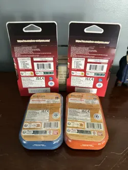 2x OP EB-03 extra booster packs and 2 One Piece Tin Packs Volume 2 Sealed! - Image 2
