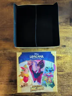 Disney Lorcana TCG Into The Inklands Illumineers Trove BOX ONLY NO CONTENTS - Image 1