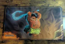 Maui Just In Time Disney Lorcana The First Chapter Playmat Used - Image 1