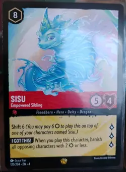 Sisu - Empowered Sibling 125/204 Ursula's Return Disney Lorcana Legendary - Image 1