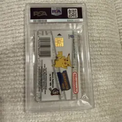 1999 POKEMON SNAP SMART CARD PSA 9 BLOCKBUSTER VIDEO VINTAGE NINTENDO JIGGLYPUFF - Image 2