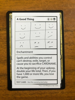 A Good Thing - MTG - TEST CARD - Image 1