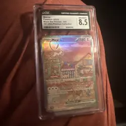 Mew ex 053 Sv: Scarlet & Violet Promo Cards Holo CGC 8.5 - Image 1