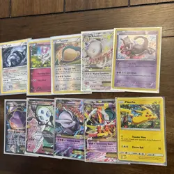 Pokemon Card Lot M Mewtwo Mid Ear Old School Holo Foil Ex Rare WOW - Image 1