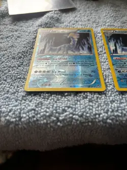 Pokemon TCG 2014 Furious Fists Reverse Aurorus Card #26 left card! - Image 1