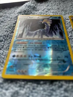 Pokemon TCG 2014 Furious Fists Reverse Aurorus Card #26 left card! - Image 2