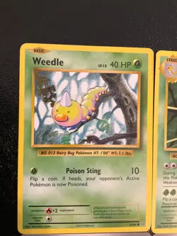 x18 Weedle Kakuna Beedrill pokemon cards collection mixed Lot. 🐝 ALL DIFFERENT. - Image 2