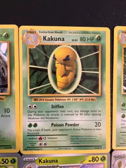 x18 Weedle Kakuna Beedrill pokemon cards collection mixed Lot. 🐝 ALL DIFFERENT. - Image 3