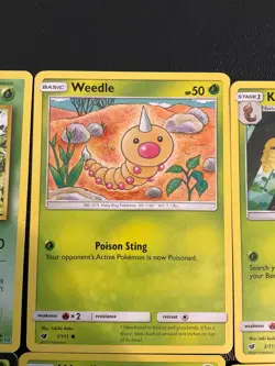 x18 Weedle Kakuna Beedrill pokemon cards collection mixed Lot. 🐝 ALL DIFFERENT. - Image 5