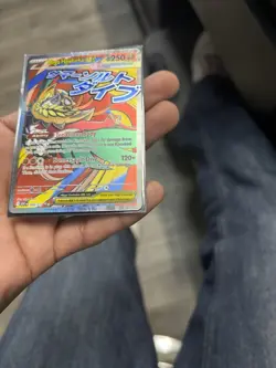 Pokemon Mega Hawlucha EX 268/217 Full Art Holo 250 HP Fighting Card - Image 3