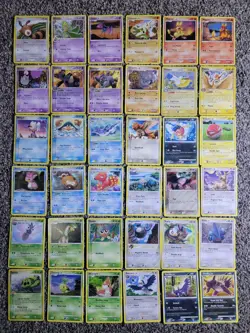 36 Pokemon Mid Era Vintage Bulk Card Lot - Crystal Guardians Diamond & Pearl - Image 1