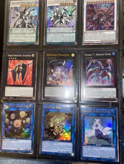 Yugioh ! Binder Collection 🙏 See All Pics , 154 Cards, Blue Eyes , Clear Wings - Image 3