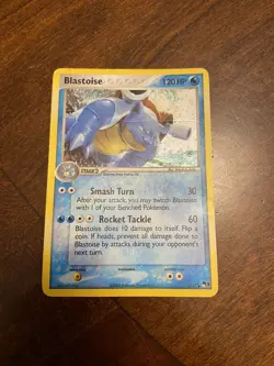 Pokemon Blastoise POP Series 3 Rare Holo 120 HP Card 1/17 Promo Nintendo - Image 1