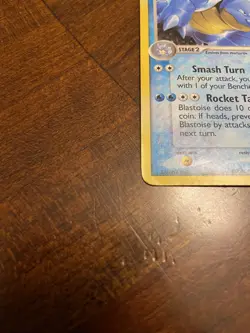 Pokemon Blastoise POP Series 3 Rare Holo 120 HP Card 1/17 Promo Nintendo - Image 2