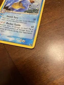 Pokemon Blastoise POP Series 3 Rare Holo 120 HP Card 1/17 Promo Nintendo - Image 3