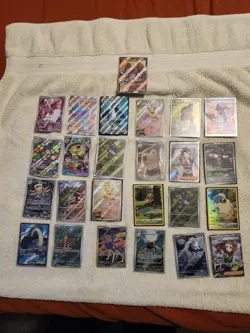 Pokemon TCG Full Art Illustration Card Lot - Image 1