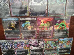 Magic TMNT MtG Leonardo Michelangelo Raphael & Donatello Borderless, 5 Foils - Image 1