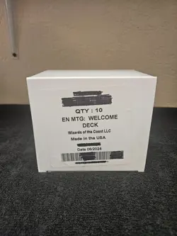 MTG WELCOME DECK SET OF 10 PROMO 06/2024 NM SEALED WHITE BLUE BLACK RED GREEN - Image 1