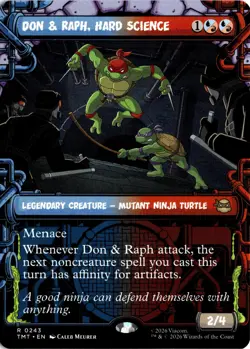 Don & Raph, Hard Science (Showcase) 243 TMT Teenage Mutant Ninja Turtles NM - Image 1