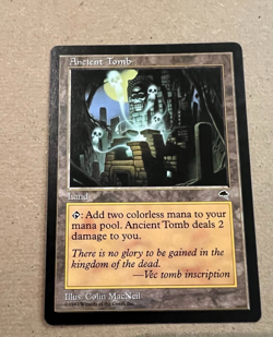 Ancient Tomb - Tempest - MTG - Magic the Gathering - Image 1